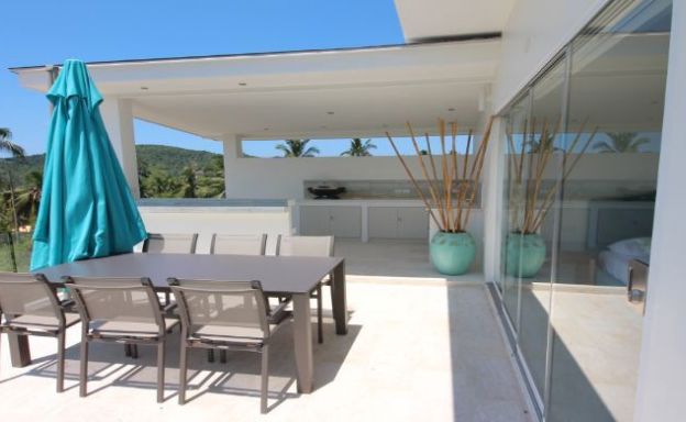Panoramic 3 Bed Modern Sea View Pool Villa in Bophut