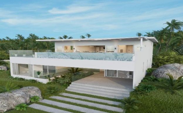 Modern 3-4 Bedroom Sea View Pool Villas in Chaweng