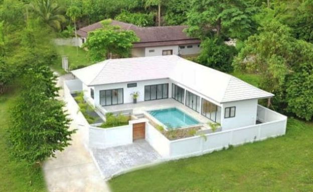 New 3 Bedroom Tropical Pool Villas in Maenam