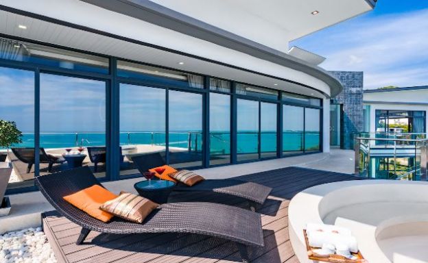 Spectacular Sea View Pool Villa on Chaweng Noi Peak