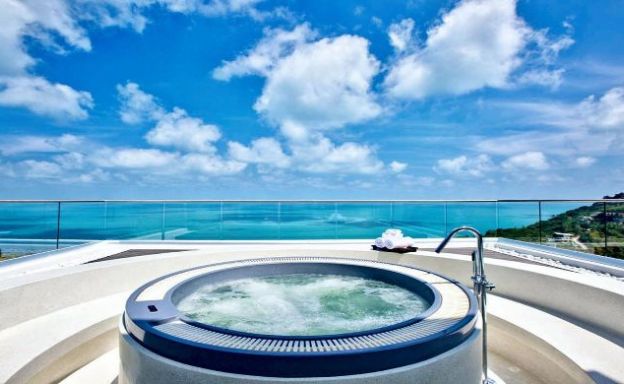 Spectacular Sea View Pool Villa on Chaweng Noi Peak