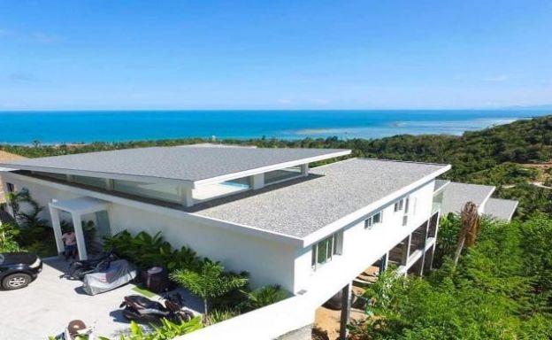 Panoramic 3 Bedroom Sea View Pool Villa in Lamai
