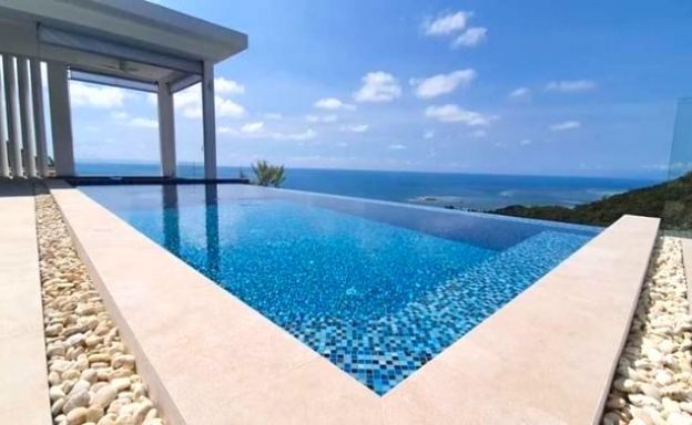 Panoramic 3 Bedroom Sea View Pool Villa in Lamai