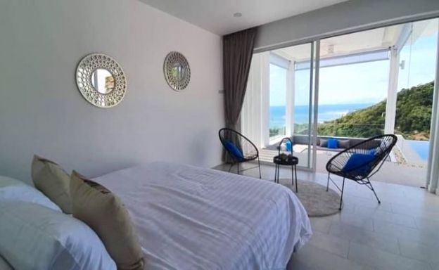 Panoramic 3 Bedroom Sea View Pool Villa in Lamai