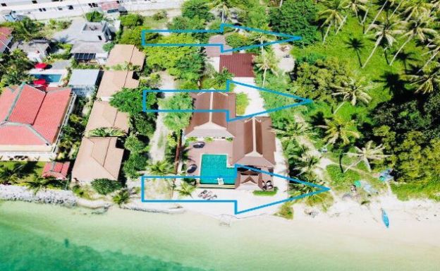 Prime Koh Phangan Beachfront Land in Ban Tai