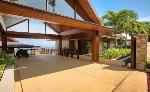 Lavish 5 Bedroom Tropical Sea View Villa in Bophut