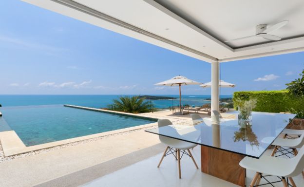 Spectacular 4 Bedroom Sea View Villa in Choeng Mon