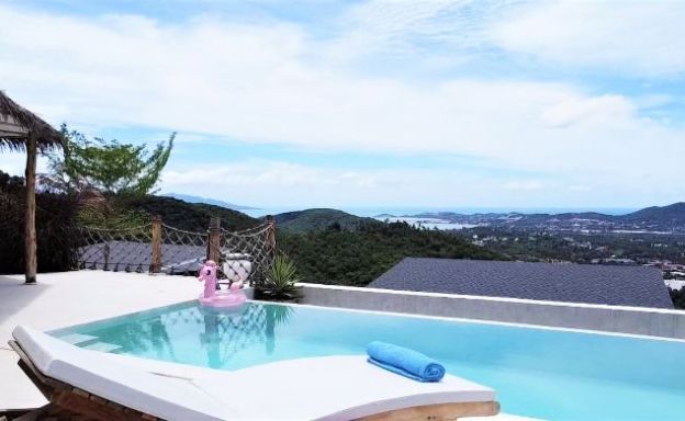 Modern 2-3 Bedroom Sea-view Eco Villas in Chaweng