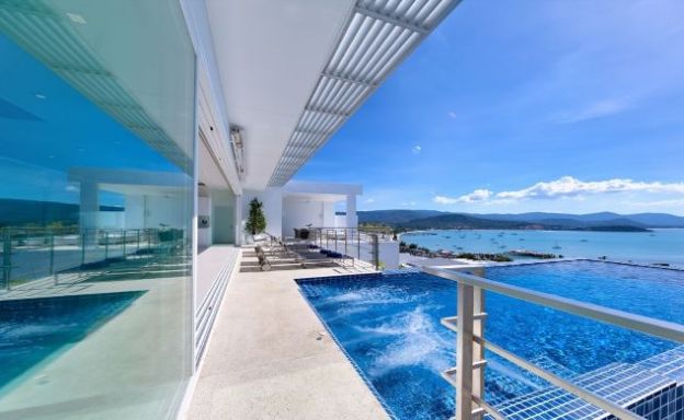 Sleek Designer 4 Bed Sea View Villa in Big Buddha