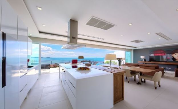Sleek Designer 4 Bed Sea View Villa in Big Buddha
