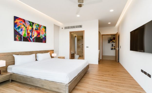 Sleek Designer 4 Bedroom Sea View Villa in Bophut