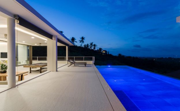 Sleek Designer 4 Bedroom Sea View Villa in Bophut