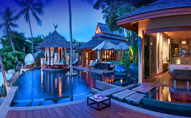 Unique 9 Bed Beachfront Villa Resort in Bangrak
