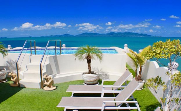 Modern 8 Bed Beachfront Hotel for Sale in Bophut