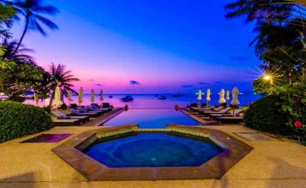 Tropical 18 Bedroom Beachfront Resort in Bangrak