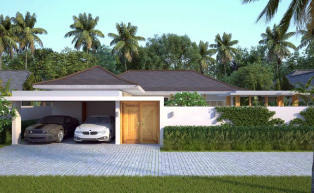 Tropical 2 Bedroom Pool Villas for Sale in Lamai