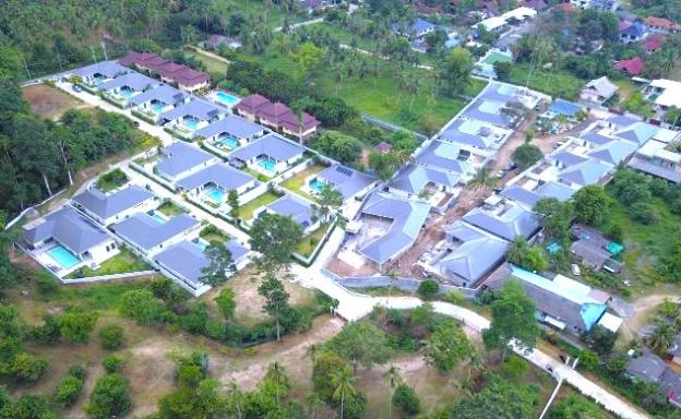 Tropical 2 Bedroom Pool Villas for Sale in Lamai