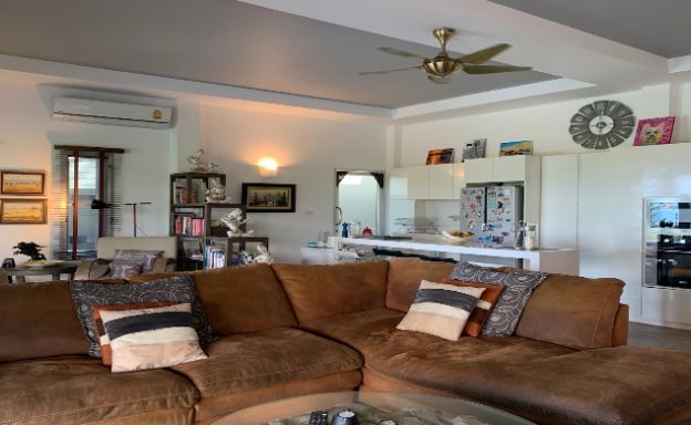 Sunset Sea view 2 Bedroom Luxury Villa in Laem Set