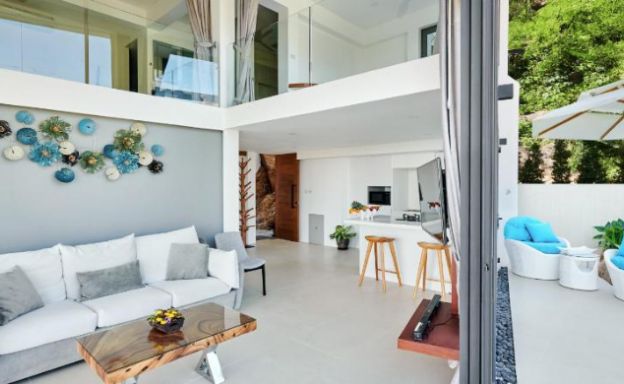 Unique 5 Bedroom Luxury Sea View Villa in Plai Laem