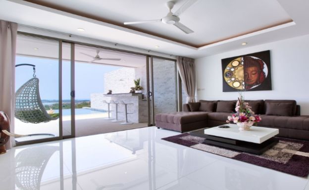 Sanctuary 4 Bedroom Luxury Sea View Villa in Plai Laem