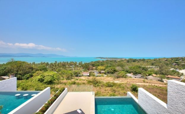 Sanctuary 4 Bedroom Luxury Sea View Villa in Plai Laem