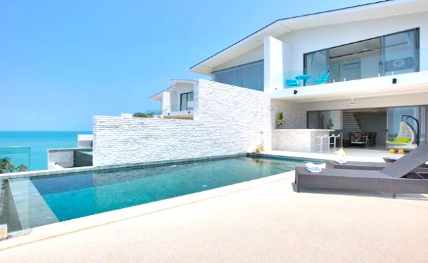 Sanctuary 4 Bedroom Luxury Sea View Villa in Plai Laem