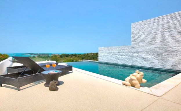 Sanctuary 4 Bedroom Luxury Sea View Villa in Plai Laem