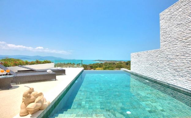 Sanctuary 4 Bedroom Luxury Sea View Villa in Plai Laem