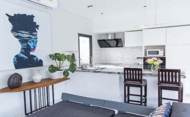Modern 3 Bed Pool Villa Close to Maenam Beach