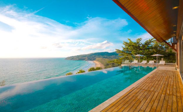 Luxury 5 Bed Sea View Beachside Villa in Phuket