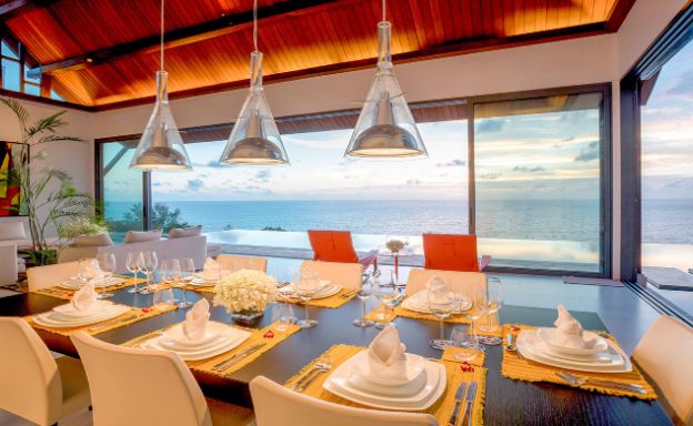 Luxury 5 Bed Sea View Beachside Villa in Phuket