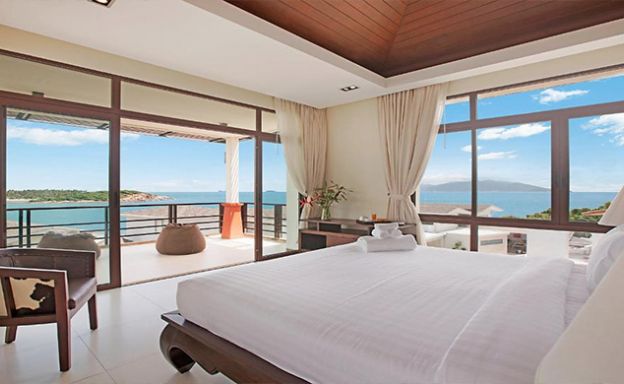 Elegant 4 Bedroom Luxury Sea View Villa in Plai Laem