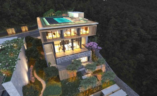 Sleek 4 Bed Sea View Luxury Villa in Ban Makham