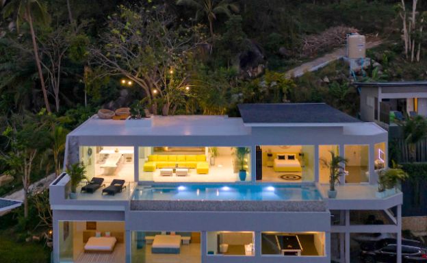 Sensational 4 Bedroom Sea View Villa in Chaweng Noi