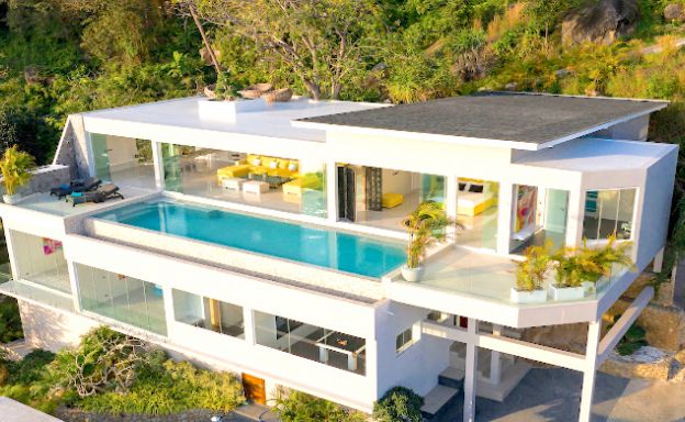 Sensational 4 Bedroom Sea View Villa in Chaweng Noi