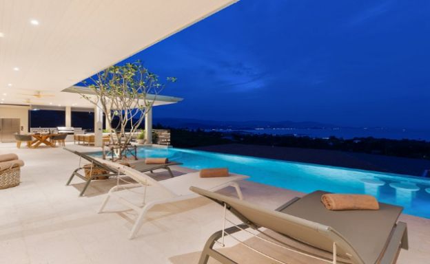 Spectacular 4 Bed Sea View Villa in Plai Laem