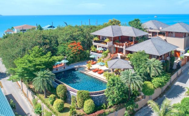 Spectacular 4 Bed Tropical Sea View Villa in Plai Laem