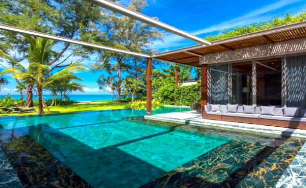 Super Luxury 5 Bed Beachfront Pool Villa in Phuket