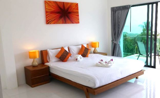 Modern 3 Bedroom Sea View Pool Villa on Chaweng