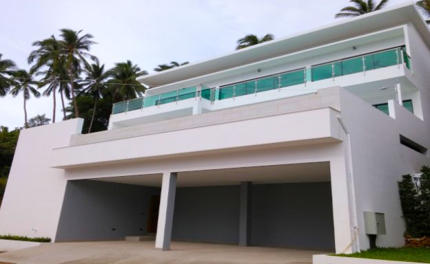 Modern 3 Bedroom Sea View Pool Villa on Chaweng
