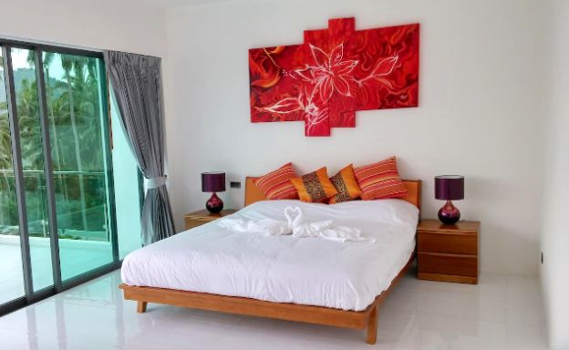 Modern 3 Bedroom Sea View Pool Villa on Chaweng