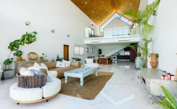 Luxury 3 Bedroom Sunset Sea-view Villa in Nathon