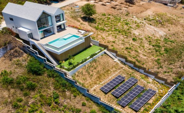 Luxury 3 Bedroom Sunset Sea-view Villa in Nathon
