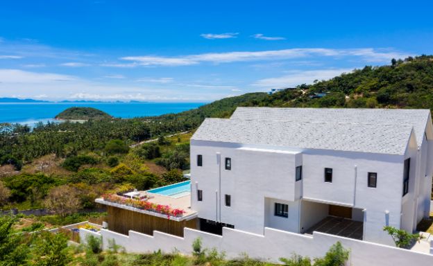 Luxury 3 Bedroom Sunset Sea-view Villa in Nathon