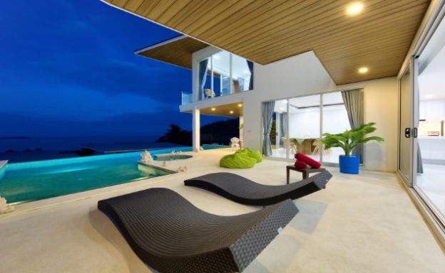 Luxury 3 Bedroom Sea View Villa in Chaweng Noi