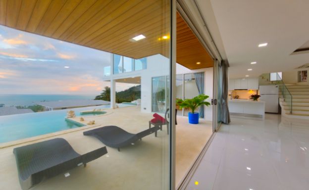 Luxury 3 Bedroom Sea View Villa in Chaweng Noi