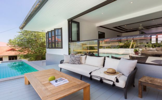 Charming 2 Bedroom Modern Pool Villa in Bophut