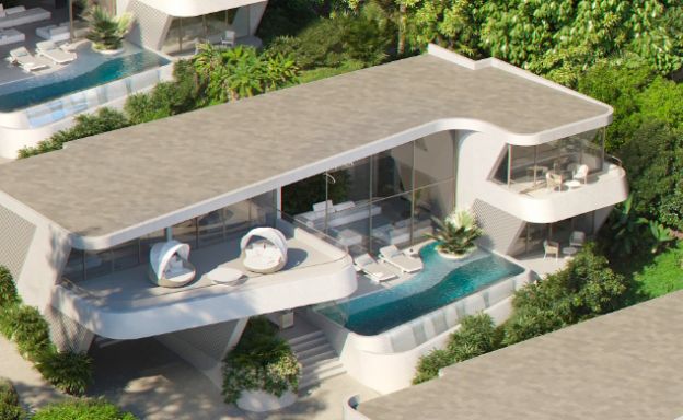 New Luxury 4 Bed Sea-view Villas in Bophut Hills