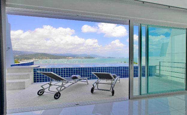 Unique 2 Bed Sunset Sea-view Villa in Big Buddha