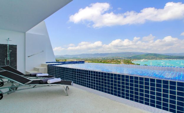 Unique 2 Bed Sunset Sea-view Villa in Big Buddha